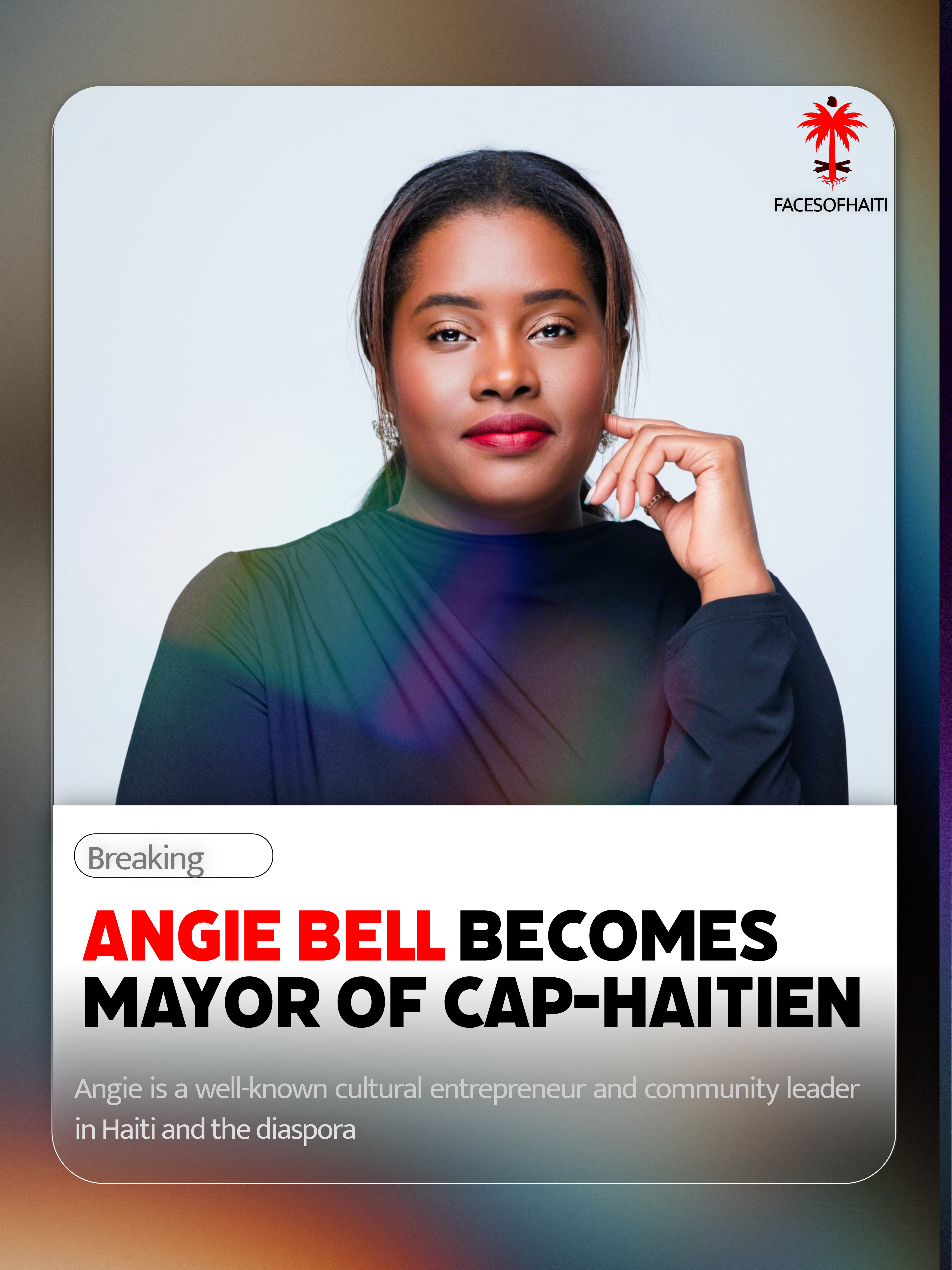Angie Bell Becomes Mayor of Cap-Haitien